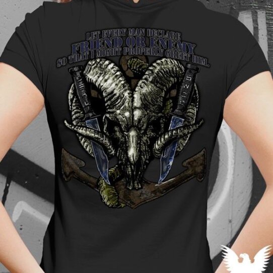 US Navy SEAL SWCC Combo Women's Shirt