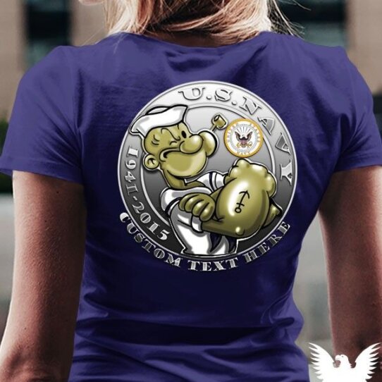 Popeye US Navy Women's Shirt