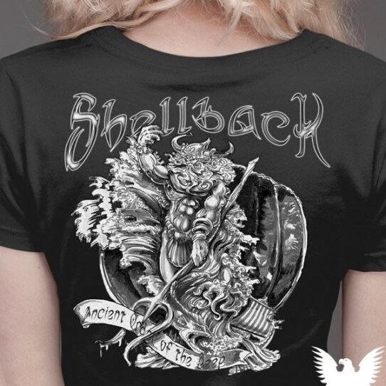 US Navy Shellback Ancient Order Of The Deep Women's Shirt