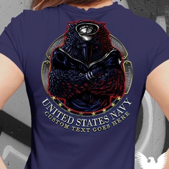 US Navy Enlisted Crow Women's Shirt
