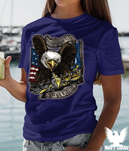US Navy Surface Warfare Women's Shirt