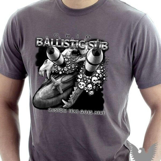 Ohio Class Ballistic Missile Submarine US Navy Shirt