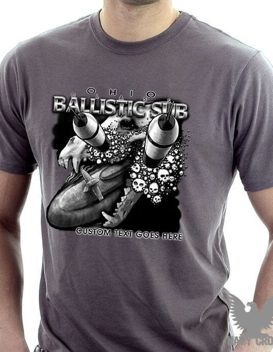 Ohio Class Ballistic Missile Submarine US Navy Shirt