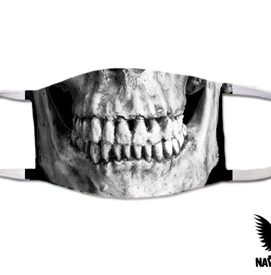 Jolly Roger Skull Face US Navy Covid Mask