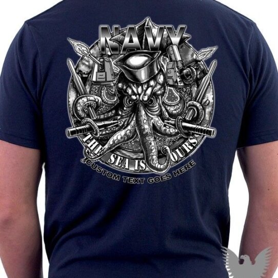 The Sea Is Ours Weapons US Navy Shirt