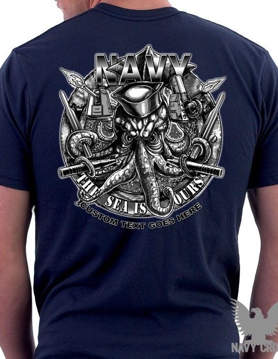 The Sea Is Ours Weapons US Navy Shirt