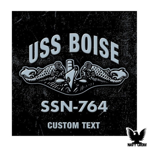 USS Boise SSN-764 Submarine Warfare Insignia Decal