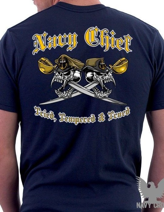 Navy Chief Tried Tempered Trued US Navy Shirt