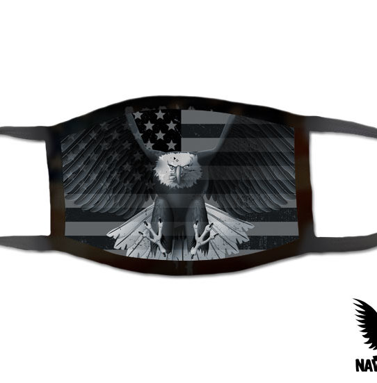 American Freedom Eagle Patriotic Covid Mask