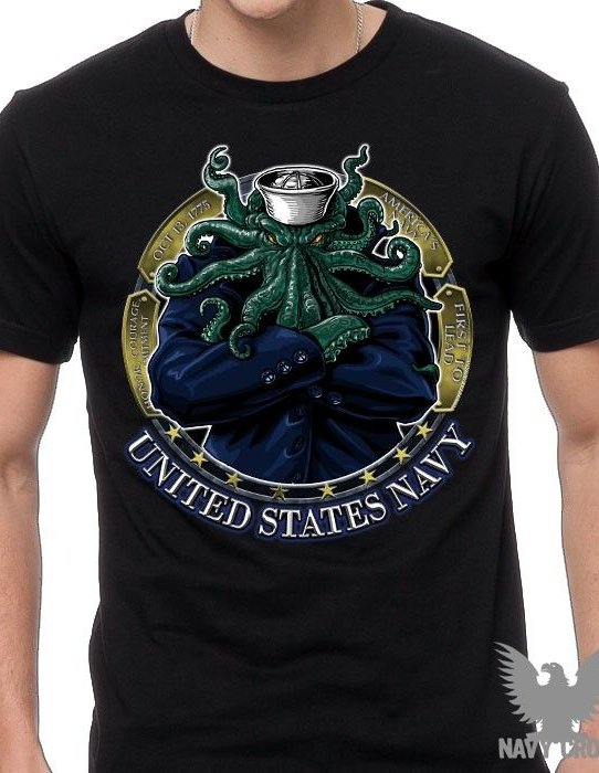US Navy Squid Sailor Shirt
