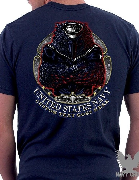 USN Crow Surface Warfare US Navy Shirt