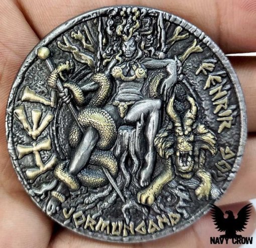 Hel Viking Norse God Ancient Coin