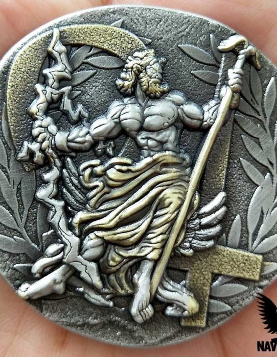Zeus Greek God Ancient Coin