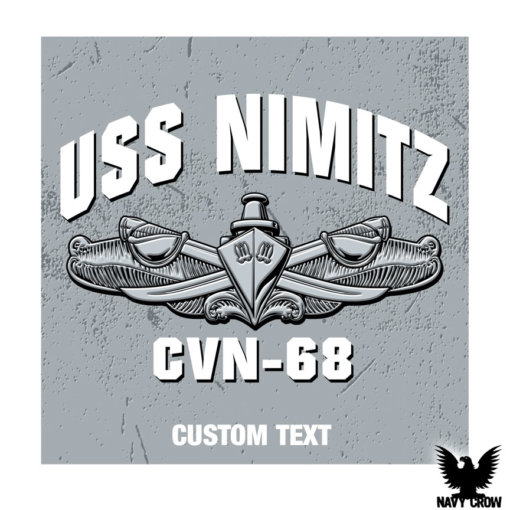 USS Nimitz CVN-68 Surface Warfare Warship US Navy Decal