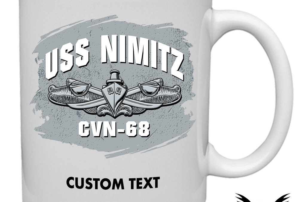 USS Nimitz CVN-68 Surface Warfare Warship US Navy Coffee Mug