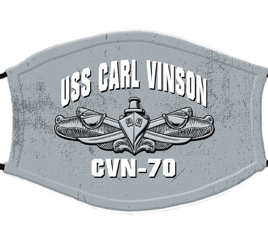 USS Carl Vinson CVN-70 Surface Warfare US Navy Covid Mask