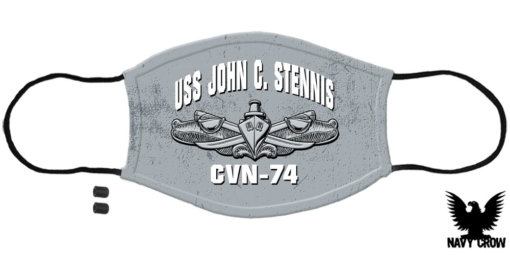 USS John C Stennis CVN-74 Surface Warfare US Navy Covid Mask