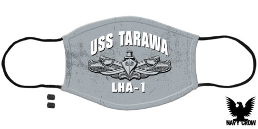 USS Tarawa LHA-1 Surface Warfare US Navy Covid Mask