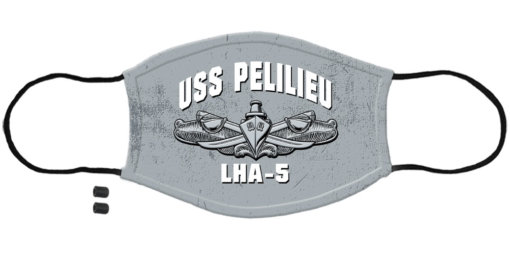 USS Pelilieu LHA-5 Surface Warfare US Navy Covid Mask