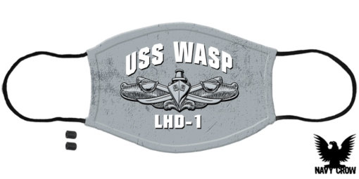 USS Wasp LHD-1 Surface Warfare US Navy Covid Mask