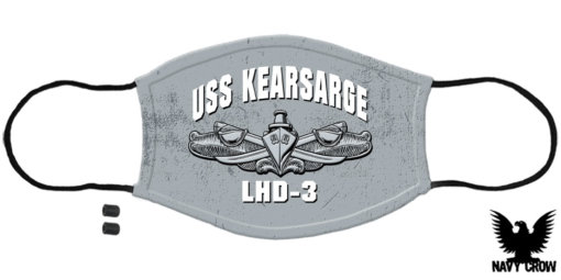 USS Kearsarge LHD-3 Surface Warfare US Navy Covid Mask