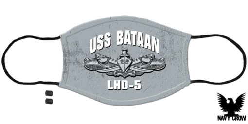 USS Bataan LHD-5 Surface Warfare US Navy Covid Mask