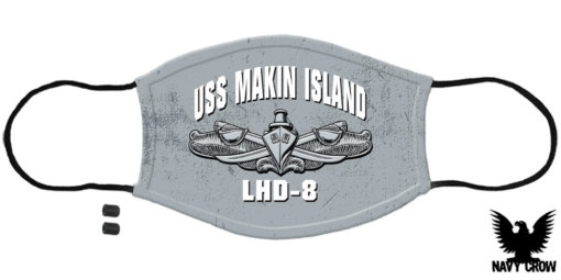 USS Makin Island LHD-8 Surface Warfare US Navy Covid Mask
