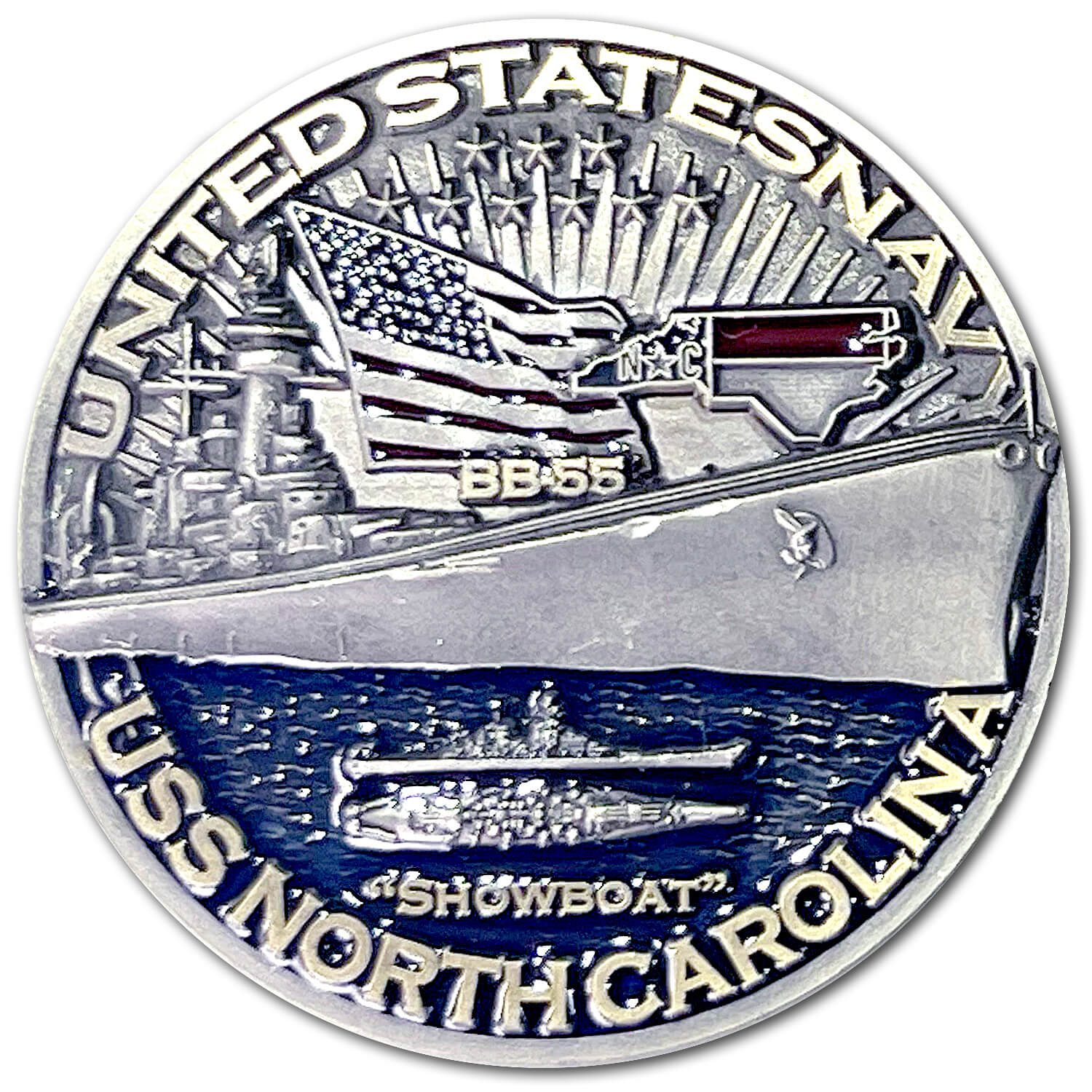 USS-North-Carolina-Warships-of-World-War-2-Coin