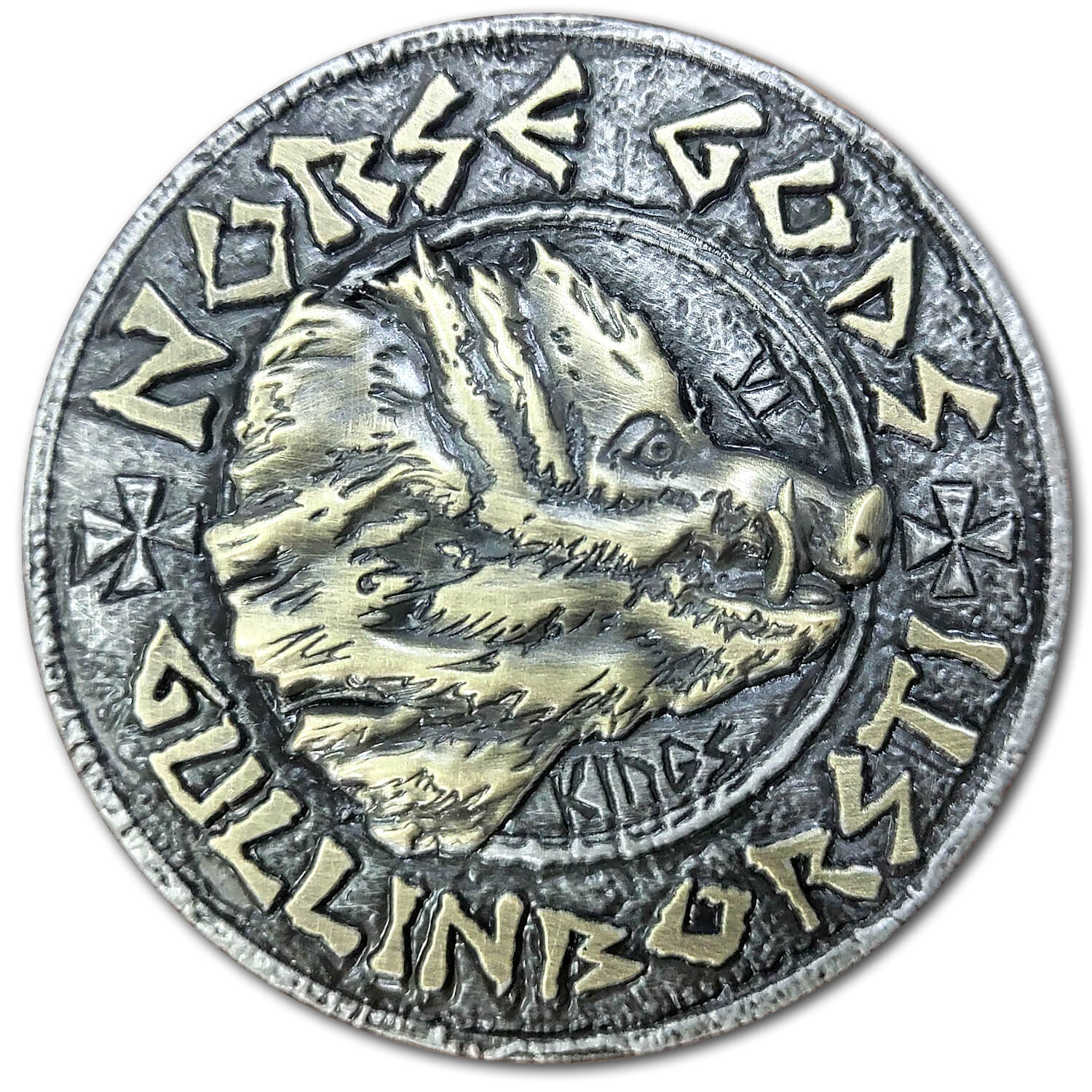 Freyr Viking Norse God Ancient Collectible Coin