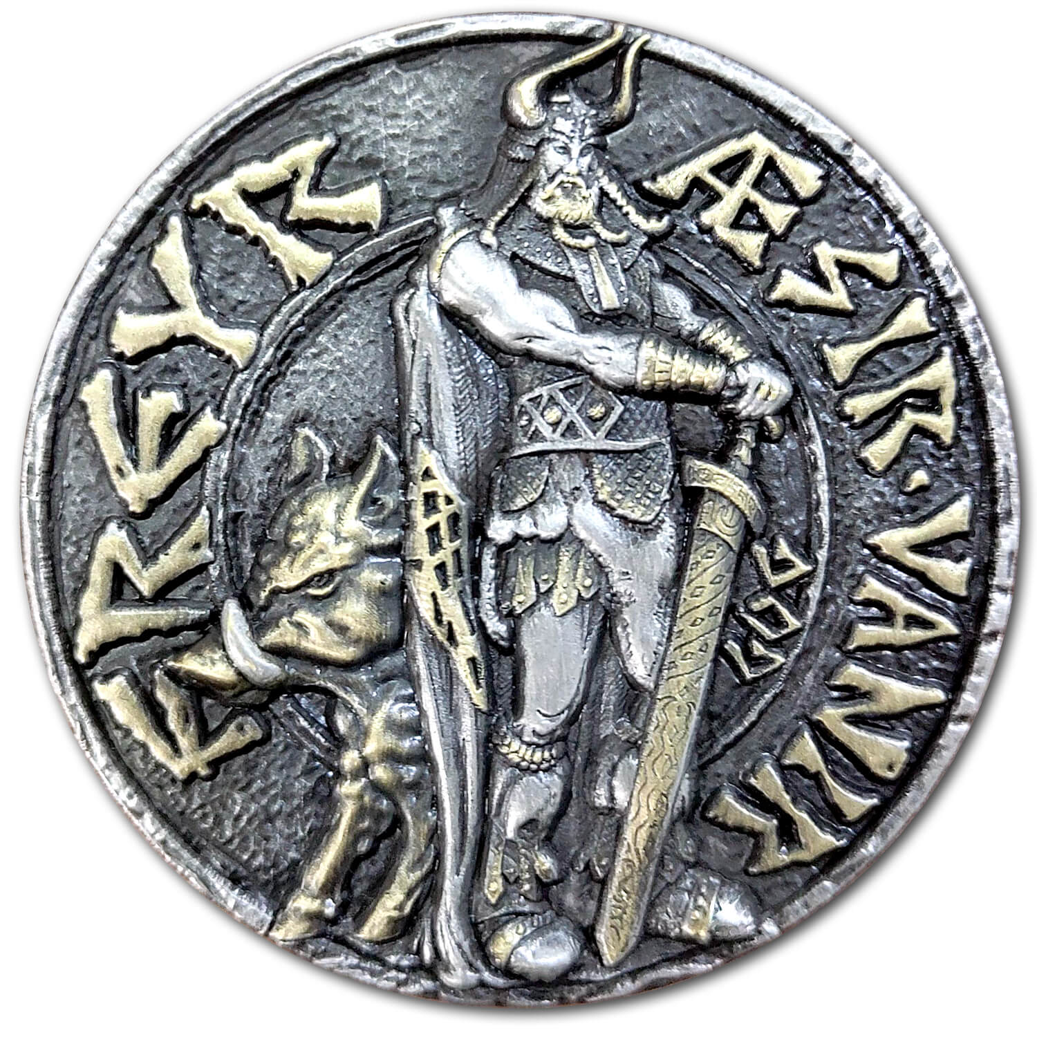 Freyr Viking Norse God Ancient Collectible Coin