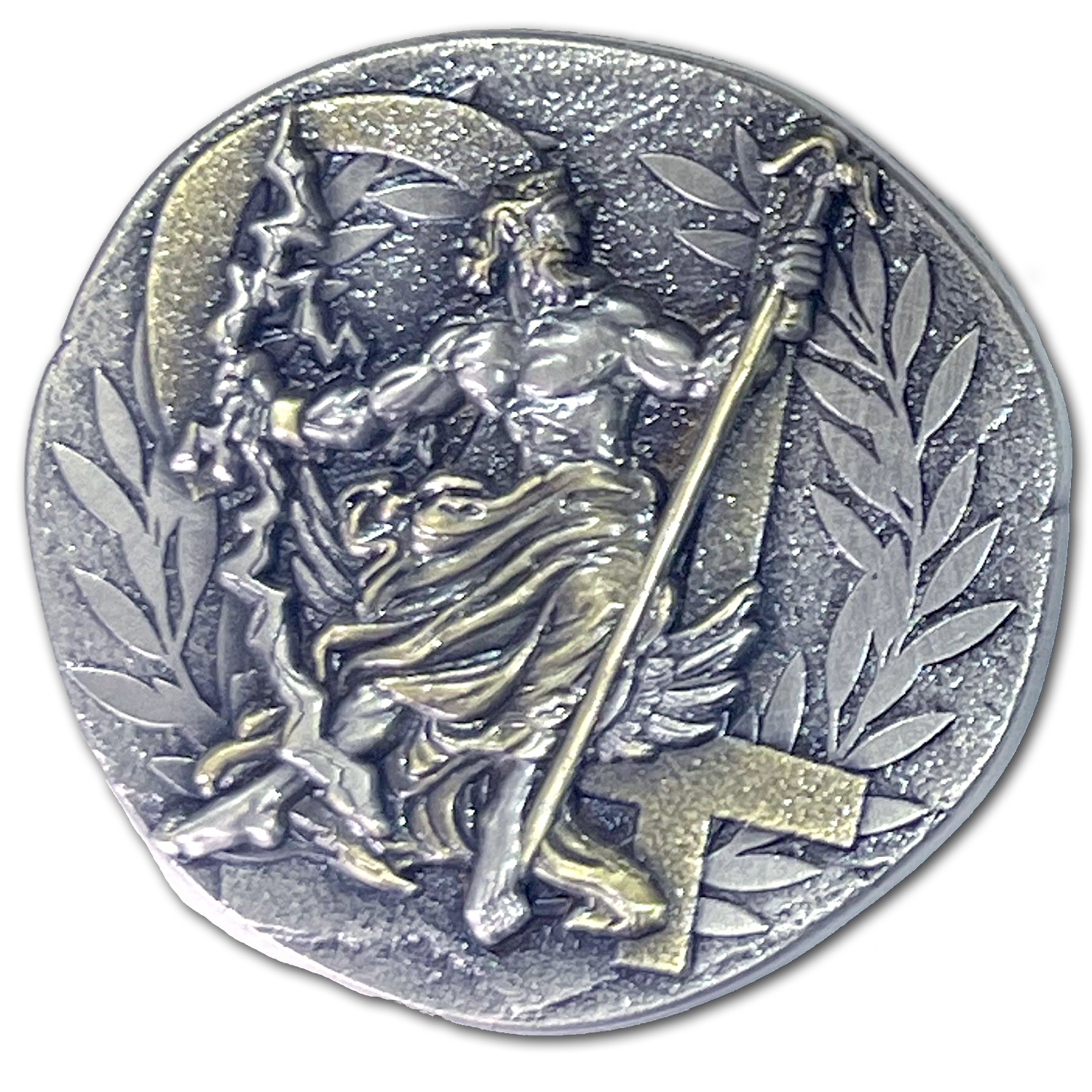 Zeus Greek God Ancient Coin - Image 2