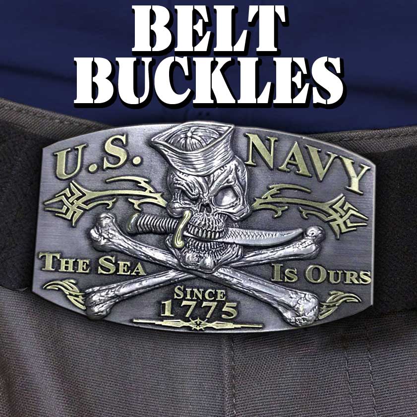 US Navy Belt Buckles