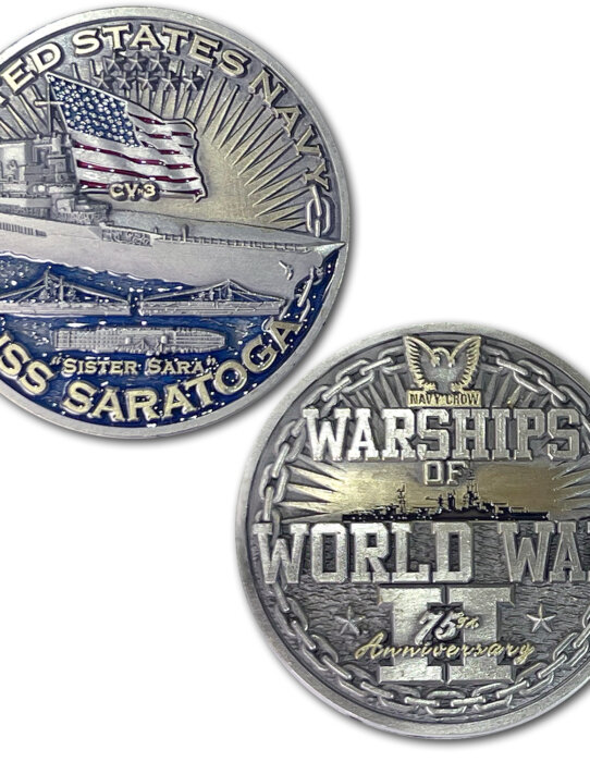 USS-Saratoga-Warships-of-World-War-2-Coin