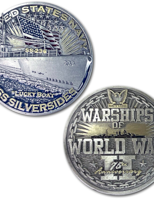 USS-Silversides-Warships-of-World-War-2-Coin