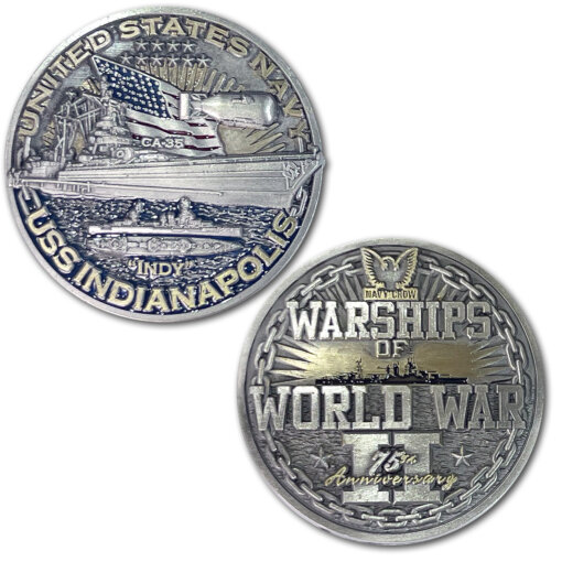 USS-Indianapolis-Warships-of-World-War-2-Coin