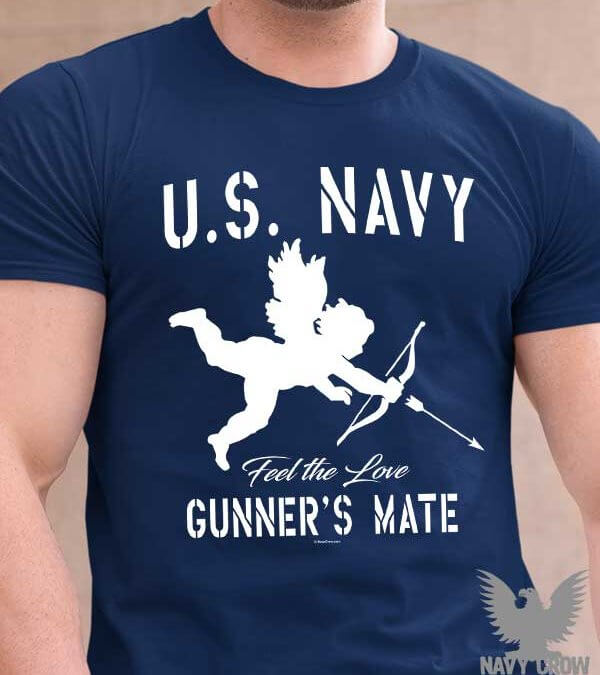 Cupid Valentine’s Day Gunner’s Mate US Navy Shirt