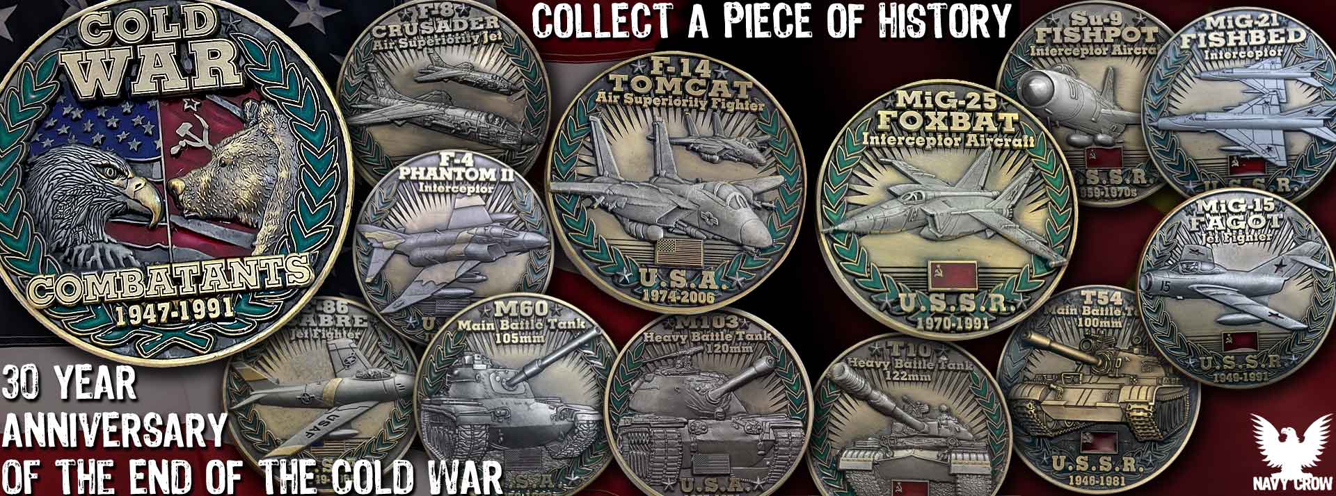 Cold War Combatants Coins