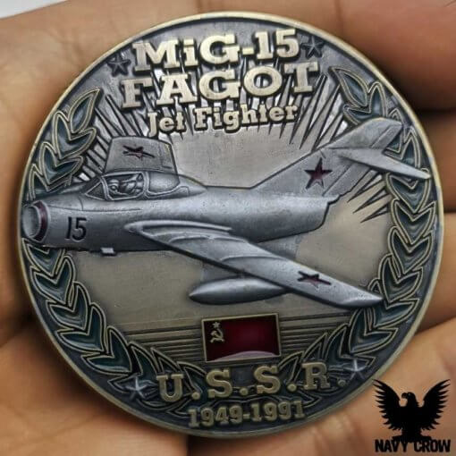 MiG-15 USSR Cold War Combatants Challenge Coins