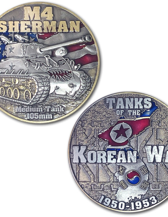 Sherman-Korean-Tank-Coin