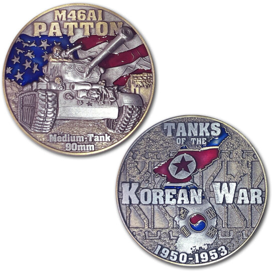 Patton-Korean-Tank-Coin