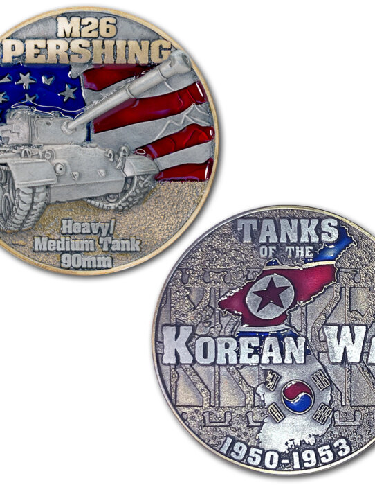 ARMY-USMC-M26-Pershing-Tanks-of-the-Korean-War-Challenge-Coins