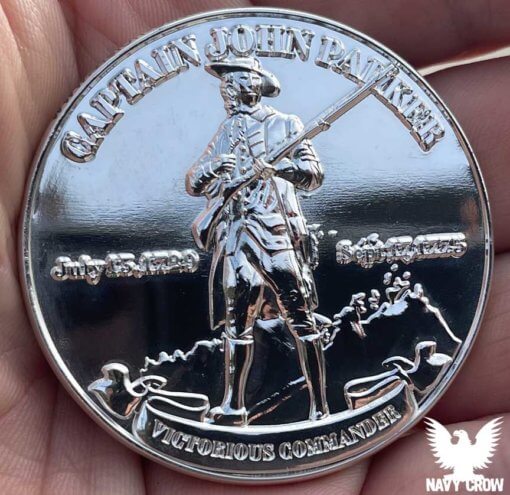 Battle of Lexington And Concord Battles of the American Revolution Sterling Silver Clad Coin