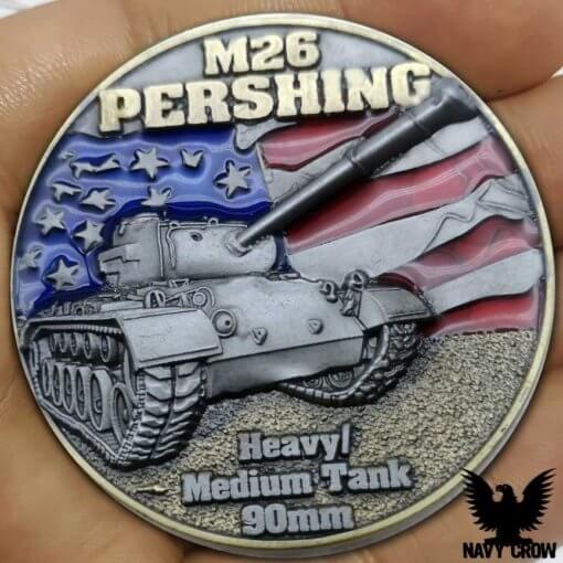 M26 Pershing Tanks of the Korean War Challenge Coins