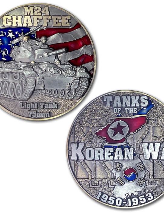 Chaffee-Korean-Tank-Coin