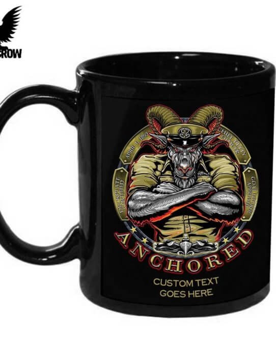 US Navy Chief Anchored Surface Warfare 15 Ounce Coffee Mug
