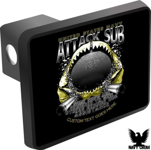 US Navy Attack Submarine Trailer Hitch Cover
