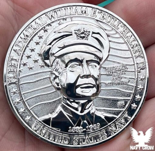Admiral Bull Halsey Great American Heroes Sterling Silver Clad Coin