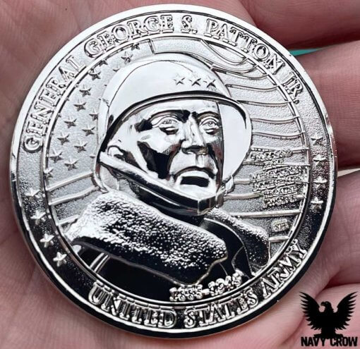 General George S Patton Great American Heroes Sterling Silver Clad Coin