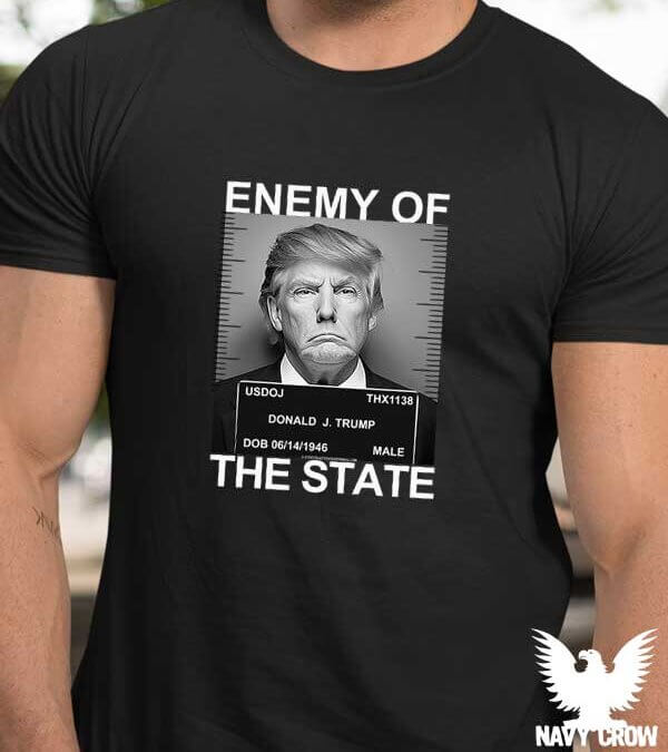 Trump – Enemy of the State Mug Shot Shirt