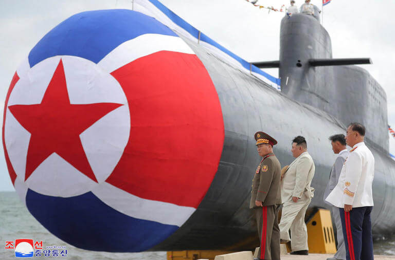 North Korea Launches Tactical Nuclear Submarine